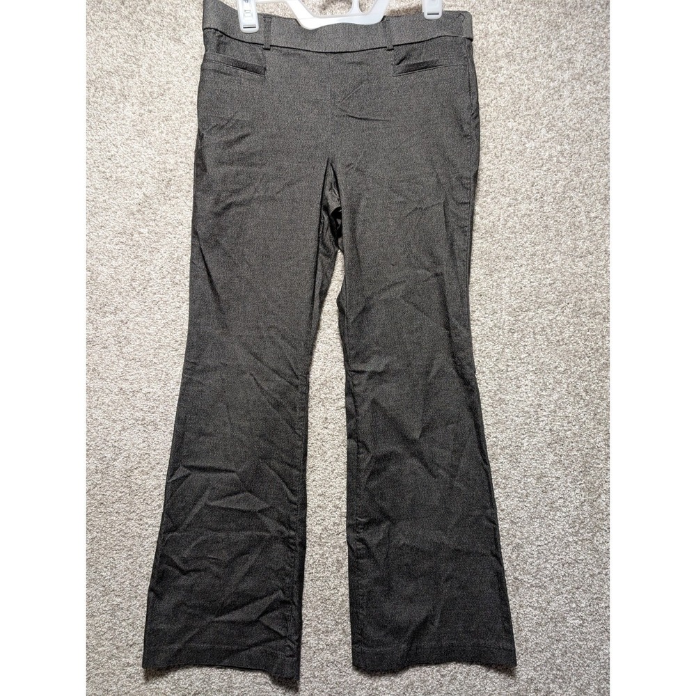 Prophecy by joseph pascale womens Dark Grey pants size 10 - wide leg flared